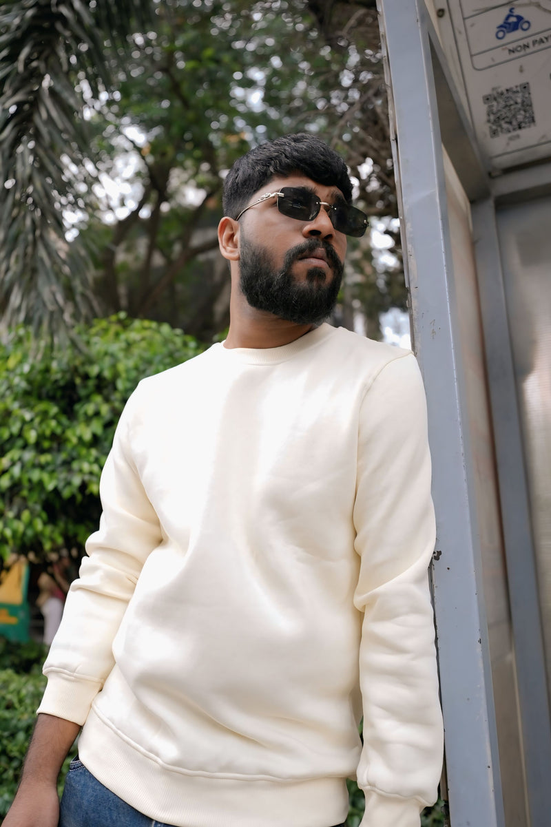 Beige Sweatshirt