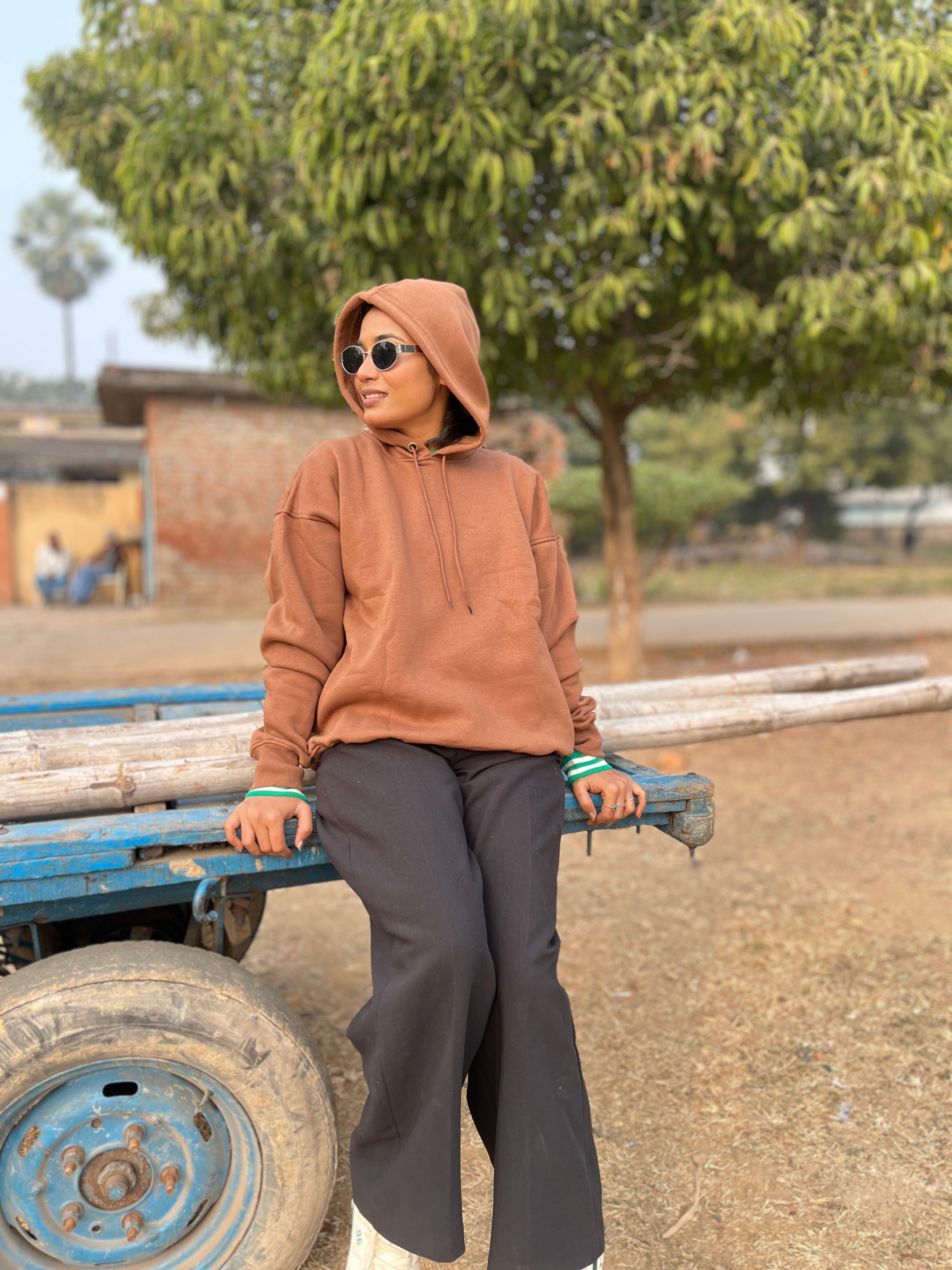 The Cocoa Hoodie (Brown)